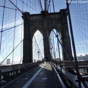 October Trip to New York. Brooklyn Bridge. Vivacious Views